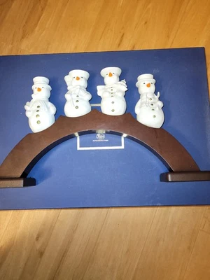 Schneemänner Hutschenreuther Weihnachten Design W. Stefan Lichtbogen - Bild 1 von 3