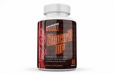 Brick'D Up - SUPER MALE T HEALTH PERFORMANCE  - 60 Capsules - FREE SHIPPING - Image 1 of 3