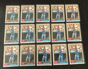1981 Topps #206 Mike Schmidt lot 57 cards NM to NM/MT Phillies - Picture 1 of 4