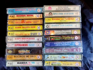 Banda "20 Cassettes de Musica Banda" Various Artistas Originales Fonovisa Lot #2 - Imagen 1 de 5
