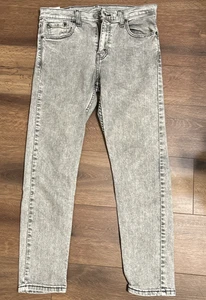 Levi's 512 Jeans Gray Washed Slim Taper Men's W30 x L30" Gray Denim - Picture 1 of 6