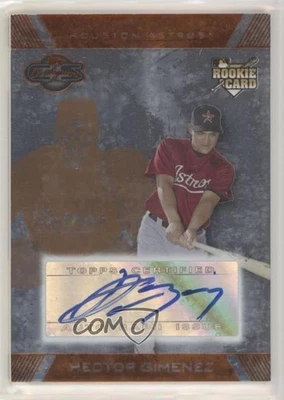 2007 Topps Co-Signers Silver Bronze /150 Hector Gimenez #106 Auto - Image 1 of 2