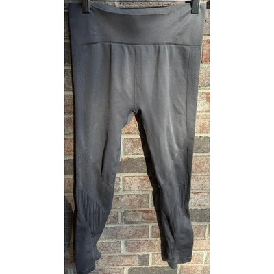 ZYIA Active Gris Sin Costuras Acanalado Atlético Entrenamiento Leggings Mujer Talla L Foto 1 de 4