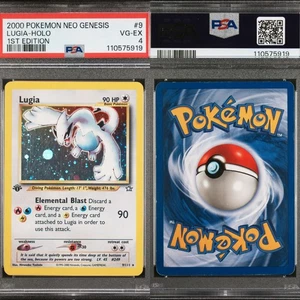 🔥 PSA 4 VG-EX 1ST EDITION LUGIA HOLO RARE | NEO GENESIS 9/111 🔥 - Picture 1 of 4