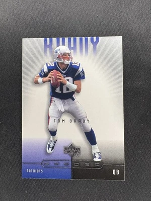Tom Brady 2002 UD Graded #53 - New England Patriots Upper Deck - Image 1 of 2