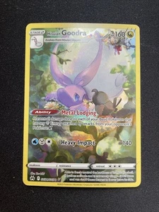 Hisuian Goodra GG21/GG70 Crown Zenith: Galarian Gallery Holo Pokemon English NM - Picture 1 of 2