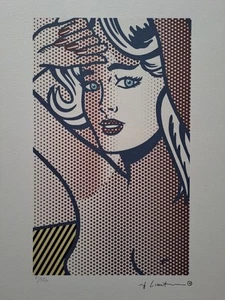 Firmado por Roy Lichtenstein - Desnudo de pie - Certificado - Imagen 1 de 8