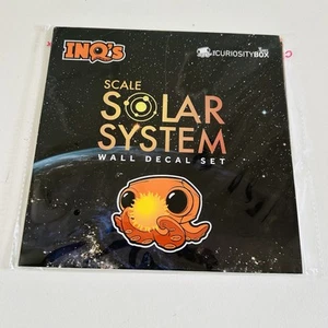 Scale Solar System Wall Decal Set Stickers From Curiosity Box INQ’s - Picture 1 of 7