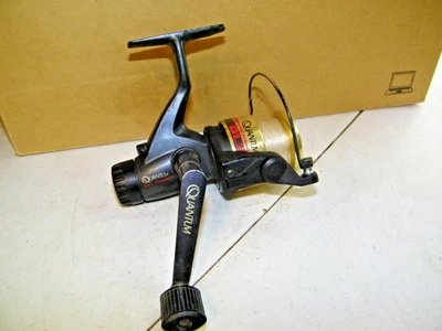 Vintage Quantum QL3 Long Stroke Spinning Fishing Reel Works - Image 1 of 4