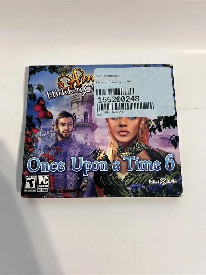 AMAZING HIDDEN OBJECT GAMES ONCE UPON A TIME 6 (PC) BRAND NEW - Image 1 of 1