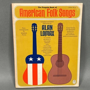 The Penguin Book of American Folk Songs Alan Lomax 1969 Sheet Music Book - Picture 1 of 18