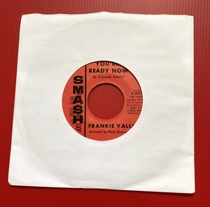 FRANKIE VALLI You're Ready Now - 1966 USA 7" PROMO vinyl single Cry For Me 45 - Picture 1 of 4