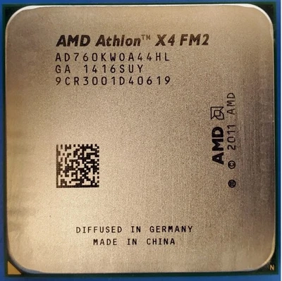 AMD Athlon X4 760K Socket FM2 CPU Processor 3.8GHz Quad Core 100W - Image 1 of 2