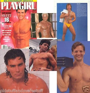 PLAYGIRL 6-89 MATT LAURANCE HAIRY SCOTT LOCKWOOD MENSA MEN JUNE 1989 - Picture 1 of 1