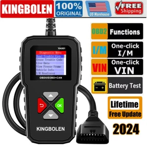 Auto Car OBD2 Scanner OBD Code Reader Check Engine Fault Diagnostic Tool YA001 - Picture 1 of 13