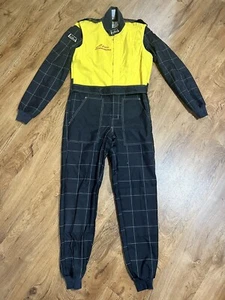 RPM Revolution Chris Simmons racing suit, Black/Yellow, Small, Race Racer - Picture 1 of 12