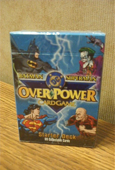 OVERPOWER - Batman and Superman Collectible Card Game - Starter Deck - Image 1 of 2