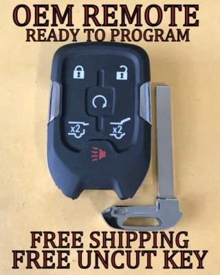 OEM 2015-2020 CHEVROLET TAHOE SUBURBAN SMART KEY PROXIMITY REMOTE FOB 13508278 - Image 1 of 2