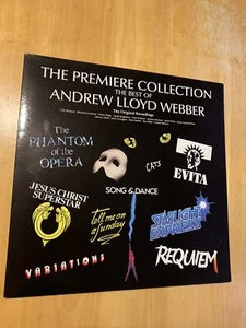 THE PREMIERE COLLECTION THE BEST OF ANDREW LLOYD WEBBER VINYL - Picture 1 of 2