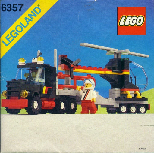 LEGO  Set 6357 Stunt Copter and Truck, Helicopter - Image 1 of 1