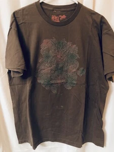 Camiseta Marrón XL Vintage My Inner Demons Carlo Valera Para Hombre Sin Hilos - Imagen 1 de 4