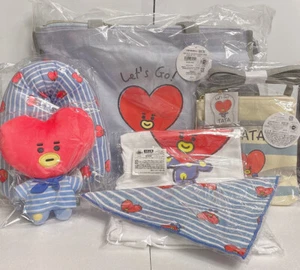 BTS BT21 2022 Summer Happy Bag Tata Ver. Line Friends Official Japan Only New - Picture 1 of 12