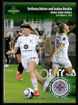 2024 Parkside Pronto NWSL #126 Bethany Balcer and Janine Beckie - Image 1 of 2