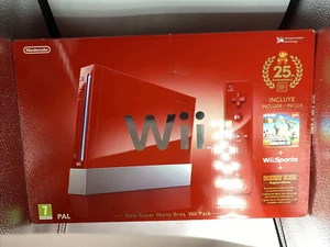 CONSOLE NINTENDO WII 25 TH ANNIVERSARY NEW SUPER MARIO BROS DONKEY IT - NUOVA - Imagen 1 de 6