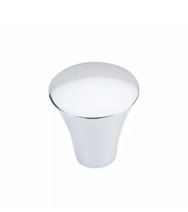 Top Knobs TK380PC Chareau Collection 1-1/8" Shrewsbury Knob, Polished Chrome - Picture 1 of 1