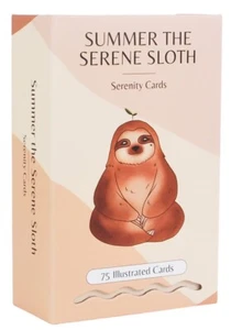 Oracle Cards "Summer the Serene Sloth" Serenity 75-Card Deck Affirmations - Bild 1 von 6