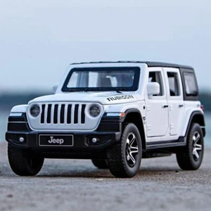 Modellino auto in lega di rubicone Jeep 1:32 pressofuso metallo fuoristrada auto - Foto 1 di 26
