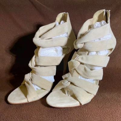 Elizabeth and James HEELS LEATHER US SIZE 11 party formal fancy  - Image 1 of 4