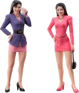 Figura Colección Hasegawa 1/24 Serie Años 80 Bubbly Girls Figura (Juego de 2) - Imagen 1 de 8