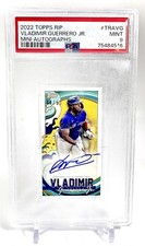 2022 Topps Rip Mini VLADIMIR GUERRERO JR. ON-CARD AUTO /50 PSA 9 *Pop 1*