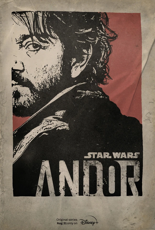 Star Wars Andor - original DS movie poster - 27x40 D/S Advance Rogue One