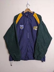 Vintage ARL Kids To Kangaroos Jacket Mens L Large Blue Development Rugby League - Picture 1 of 12