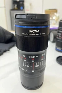 Almost new -- Laowa 100mm f/2.8 2:1 APO Ultra-Macro -- Multiple Mounts Available - Picture 1 of 2