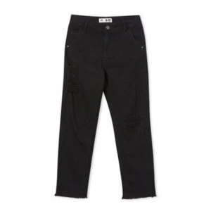 Cotton On Kids 5-Pocket Super Straight Fit Jeans Big Boys 13-14 Burleigh Black - Picture 1 of 19