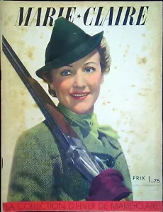 Marie Claire Old Magazine French No 29 - 1937 - Picture 1 of 1