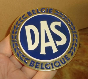 AUTO ABZEICHEN DAS Deutschland BELGIE Belgien BELGIEN Oldtimer Versicherung Plakette DR96 - Bild 1 von 5