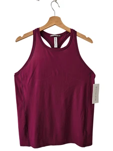 Athleta Tank Top Maroon Green Purple Racerback Activewear Workout Gym Yoga Ti - Picture 1 of 19