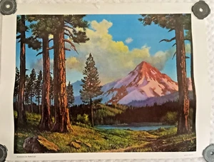 Loren Steele - Ponderosa Paradise 12 x 16" Druck MCM amerikanische realistische Kunst - Bild 1 von 1