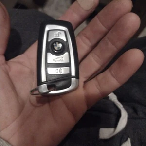Bmw Four Button Genuine Oem Keyless Entry Fob With Blue. - Picture 1 of 1