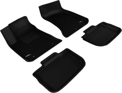 3D MAXpider Custom Fit KAGU Floor Mat (BLACK) Compatible with CHRYSLER 300 - Imagem 1 de 4