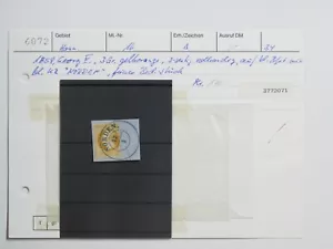 Hannover Mi. Nr. 16 3 Gr. Georg V gelborange, Briefstück mit K2 Norden - Bild 1 von 3