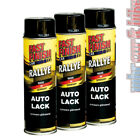Produktbild - Autolack schwarz glänzend 3x 500ml Dupli Fast Finish 292835 Glanz Lack Spraydose