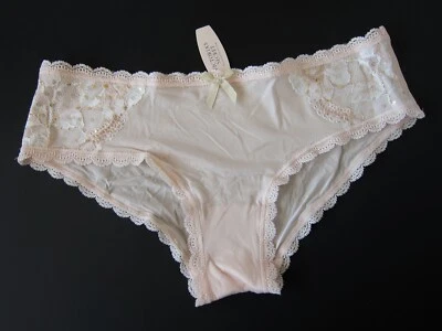 1 NOVA Calcinha Hiphugger Victoria's Secret VINTAGE 2013 Seda e Renda PEQUENA - Imagem 1 de 4