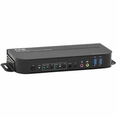 Eaton Tripp Lite Series 2-Port DisplayPort/USB KVM Switch - 4K 60 Hz, HDR, HDCP - Image 1 of 4