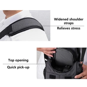 Small Camera Bag Case Canvas DSLR Camera Shoulder Messengers Slings Storage Bag - Picture 1 of 8