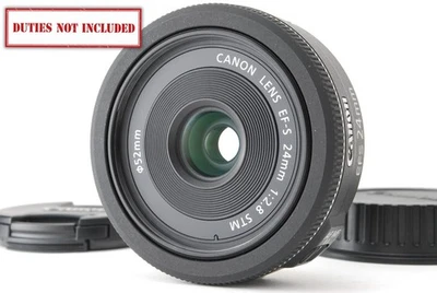 [Top MINT] Canon EF-S 24mm F2.8 STM Pancake Lens for EF Mount From JAPAN - Image 1 of 4